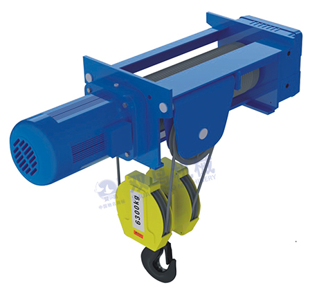 SH固定式鋼絲繩電動葫蘆（滑輪倍率4/1）